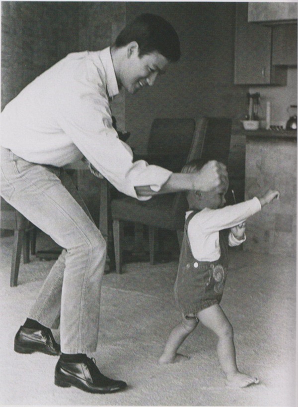 Bruce and Brandon Lee