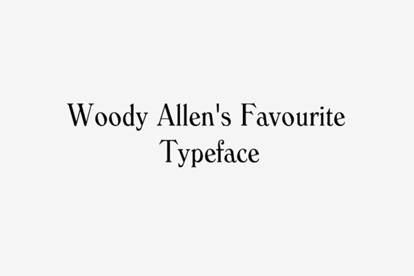 woody_allen_favourite font